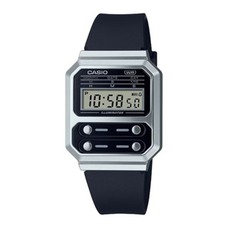 [ประกันร้าน] Casio นาฬิกาข้อมือ รุ่น A100WEF-1ADF-S Vintage Black