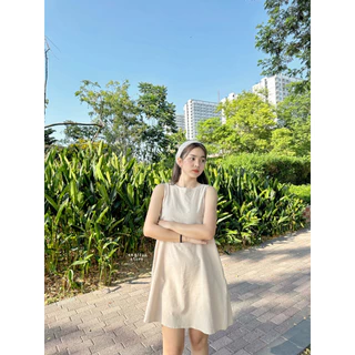 มินิเดรสคอกลม ชุดน่ารักๆ รุ่น La La dress