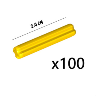 [001] x100 ชิ้น - ชิ้นส่วนเลโก้ Lego Part Technic, Axle 3L (4519) ราคา/100ชิ้น