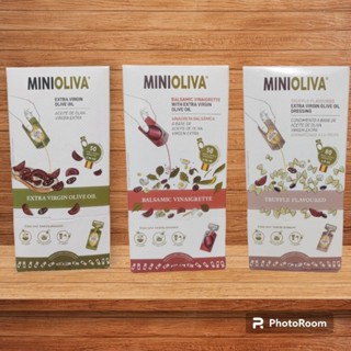 MiniOliva มินิโอลิว่าน้ำมันมะกอกพกพา น้ำมันมะกอกธรรมชาติ น้ำมันมะกอกผสมกลิ่นเห็ดทรัฟเฟิล น้ำสลัดใสบัลซามิกผสมน้ำมันมะกอก