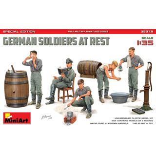 1/35 German Soldiers At Rest Special Edition [MI 35378]