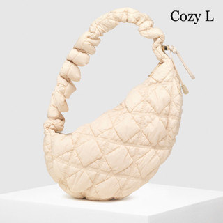 พร้อมส่ง แท้ 💯% New Carlyn Cozy L ปรับสายได้ COZY L H73112010(I) Ivory รุ่นและสีเดียวกับแบมแบม