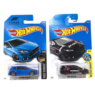 Hotwheels Ford Focus RS งานปีเก่า 2016 New Model สีแรก Forza / 2017 Koni