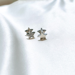 Confetti Sunday Silvy Star Earrings