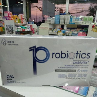 10PROBIOTICSกล่องละ20ซอง หมดอายุ20/4/25