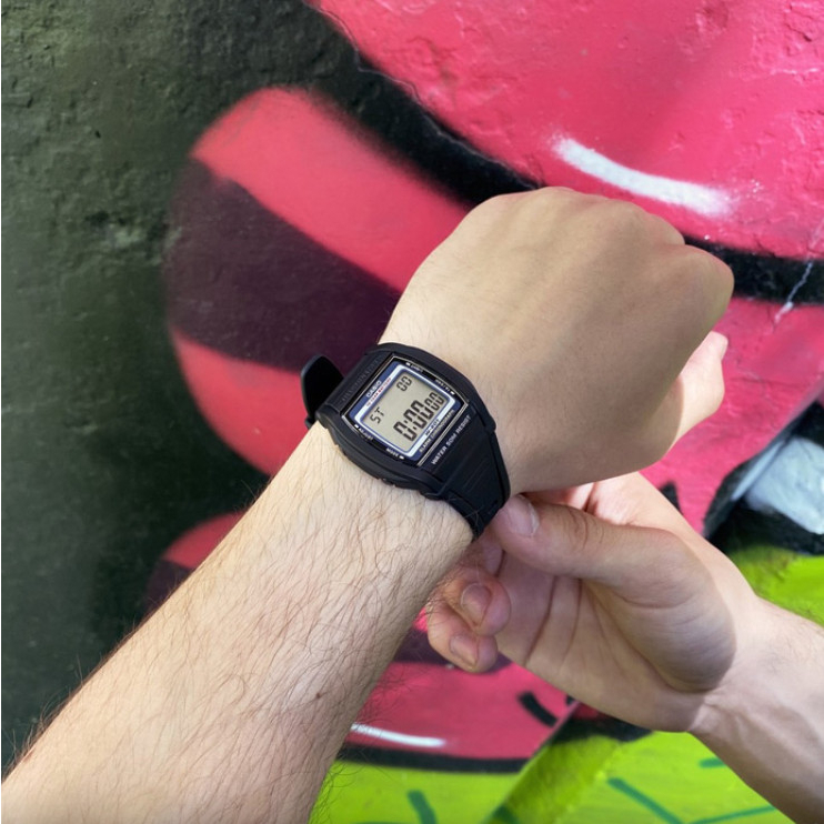 แท้แน่นอน 100% หายากสุดๆ กับ Casio W-201-1BV อุปกรณ์ครบทุกอย่างพร้อมใบรับประกัน CMG ประหนึ่งซื้อจากห้าง