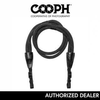 LEICA DOUBLE ROPE STRAP SO - BLACK by COOPH [19649] 126cm.