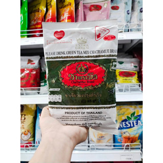 ชาเขียว  Extra Green  ตรามือ 180 g.