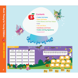 หนังสือเรียนเปียโน Poco Music Theory for Young Children Book