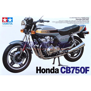 💥New💥 🏆 TAMIYA 14006 ชุดประกอบจำลองมาตราส่วน 1:12 HONDA CB750F โมเดลประกอบ ต้องไปสร้างและทำสีเอง