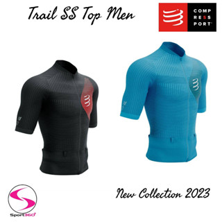 Compressport เสื้อวิ่งเทรลแขนสั้น ผู้ชาย TRAIL POSTURAL SS TOP Men สีใหม่ 2023