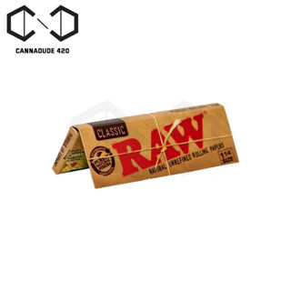 กระดาษ RAW Classic 1¼ Rolling paper 1 1/4 size แพ็ค 1 / 3 / 5 / 10 / 24 ชิ้น