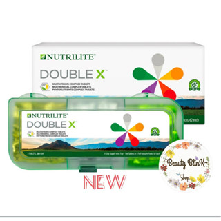 Amway Double X Box มีตลับ NUTRILITE (186เม็ด)