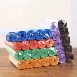 NP-110 ถุงขยะแบบม้วน แพ็ค 75 ใบ (5ม้วน) แบบพกพา ถุงขยะแบบฉีก