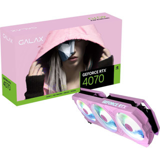 GALAX RTX 4070 EX Gamer Pink 1-Click OC 12GB GDDR6X 192-Bit ประกันศูนย์ไทย 3 ปี