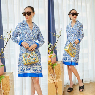 Majolica Blazer งานจับลายเชิงรอบตัว ถ่ายจากงานขายจริงทุกชุด