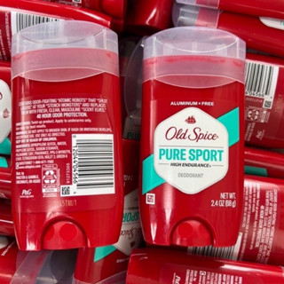 Old Spice High Endurance Deodorant Stick 85g.  #Pure Sport  คุมเหงื่อ กลิ่นเฟรชสดชื่น