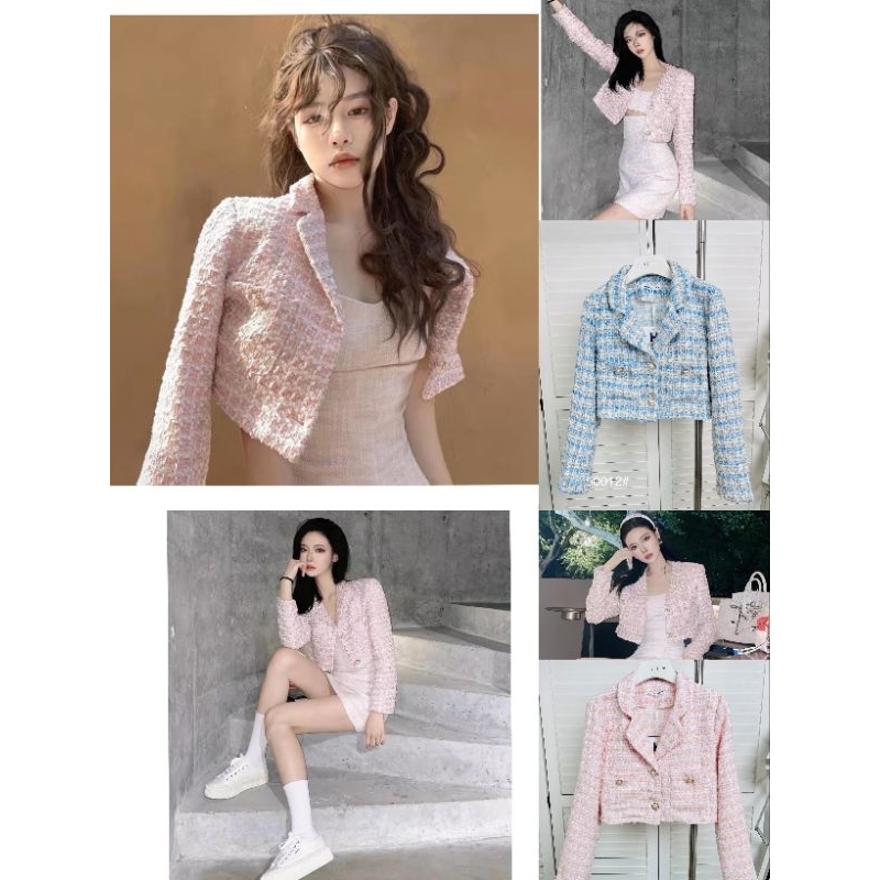 เสื้อคลุม ผ้าทวิต #ส่งฟรี⚘ #50012อ #5815อ #50006อ ฟรีไซส์ รอบอกใส่ติดกระดุม 35-36"รอบอกใส่คลุม 37-38"ยาว 14" มี 3รุ่น
