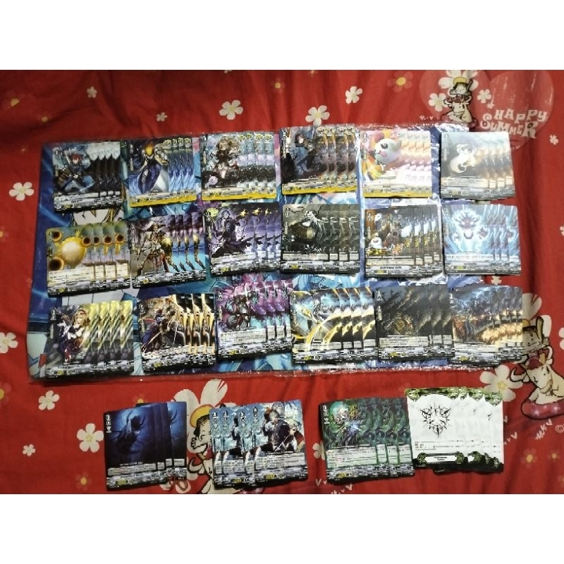 V-EB08 แยกแคลนแกรนบลู แบบละ4ใบ