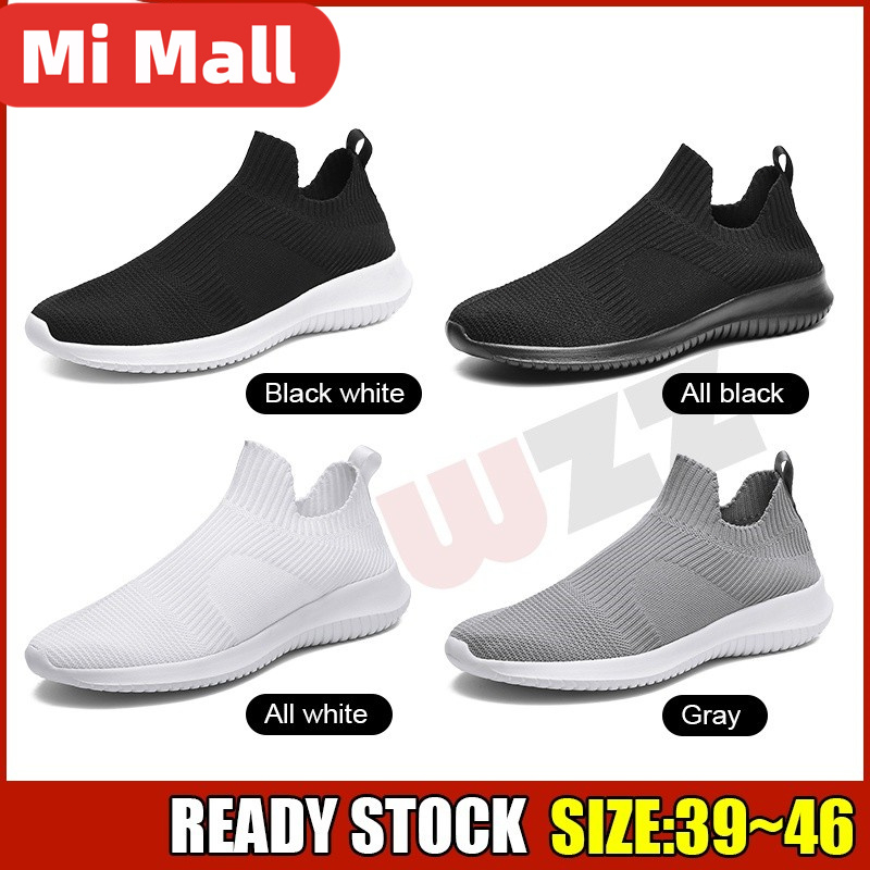 xiaomi youpin รองเท้าผ้าใบ รองเท้ากีฬา สำหรับผู้ชาย ไซซ์，สีดำทั้งหมด，สีขาว，สีเทา，ขนาด39-46
