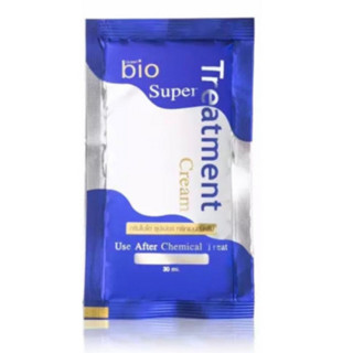 Bioทรีทเม้นท์สีฟ้า กรีนไบโอทรีทเม้นท์ Green bio Super Treatment (ซองน้ำเงิน 1 ซอง)