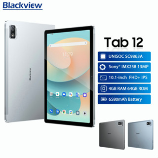 Blackview Tab 12 Tablet 10.1 Inch 1200*1920 Unisoc SC9863A Octa Core 4GB 64GB 6580mAh 13MP Camera Ultra Thin Portable PC