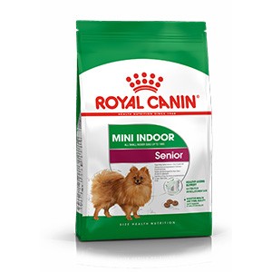 ROYAL CANIN MINI INDOOR SENIOR 3 kg. - โรยัล คานิน สำหรับสุนัขเลี้ยงในบ้านพันธุ์เล็กอายุ 8 ปีขึ้นไป 3 กก.