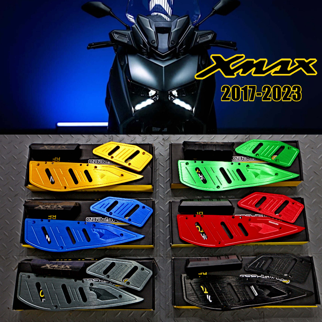 พักเท้าคนขับ CNC Xmax 300 2017-2025 Semspeed