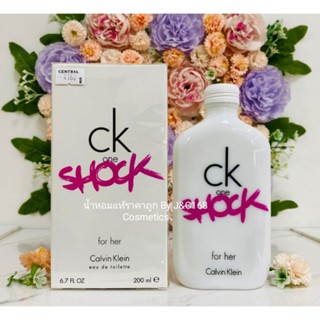 ( Calvin Klein) Ck one shock for her น้ำหอมแท้แบรนด์เนมเค้าเตอร์ห้างของแท้จากยุโรป❗️