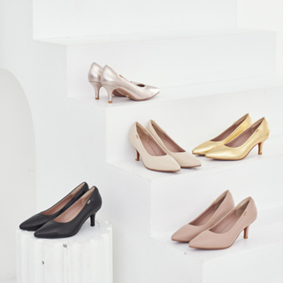 KIAH 51105 : CHLOE HEEL 2" รองเท้าหนังแกะนุ่ม