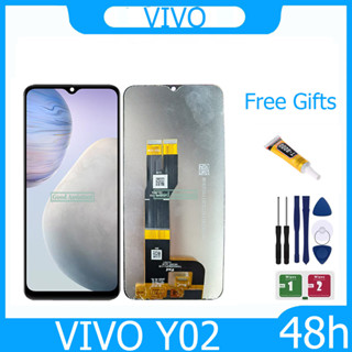 งานแท้ LCD vivo y02 งานแท้ จอ  y02 หน้าจอพร้อมทัชสกรีน แถมชุดไขควง