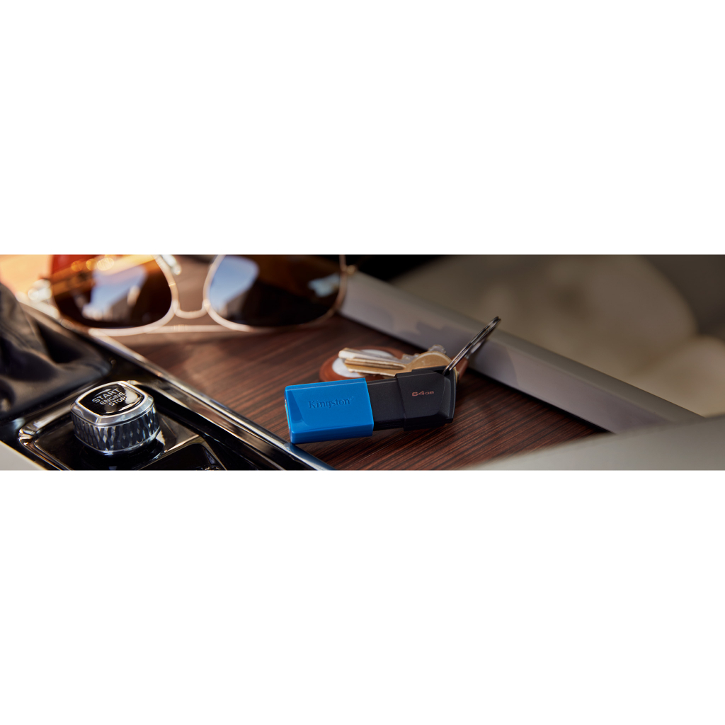FLASH DRIVE (แฟลชไดร์ฟ) KINGSTON DATATRAVELER EXODIA M USB 3.2 Gen 1 - รับประกัน 5 ปี