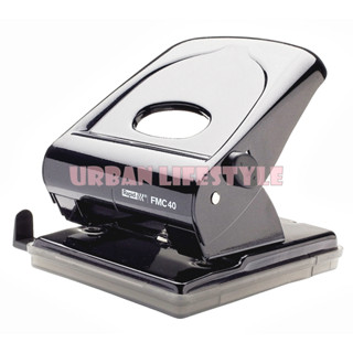 Rapid ราปิด เครื่องเจาะกระดาษ ที่เจาะกระดาษ 2 รู 2-Hole Punch รุ่น FMC40 คละสี