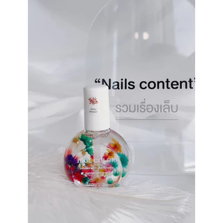 *มาใหม่*พร้อมส่ง Cuticle Oil น้ำมันดอกไม้บำรุงจมูกเล็บ ออยดอกไม้ มีดอกไม้แห้งด้านในมีกลิ่นหอม ขวดใหญ่ 27mlใช้ได้นานมาก