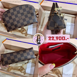 👜: New!! Louis Vuitton Cosmetic Damier PM Microchip‼️ก่อนกดสั่งรบกวนทักมาเช็คสต๊อคก่อนนะคะ‼️