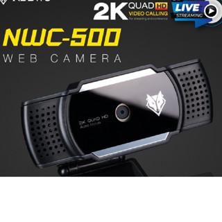 กล้องเว็บแคม Nubwo NWC500-560ความชัด 720P มีไมโครโฟนในตัว ของแท้ ประกันศูนย์ 1 ปี