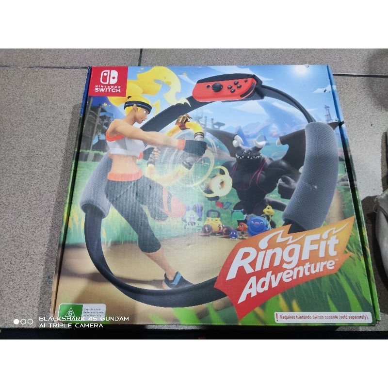แผ่นเกม Nintendo switch Ringfit Adventure มือสอง