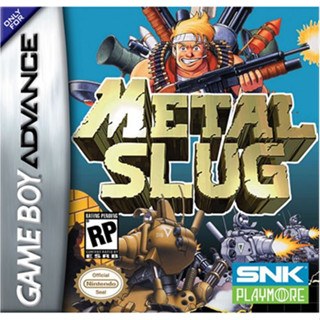 ตลับ GBC ( Game boy Colour ) Metal Slug  ตลับ HACK ผลิตใหม่ สำหรับ GBC Game boy Colour