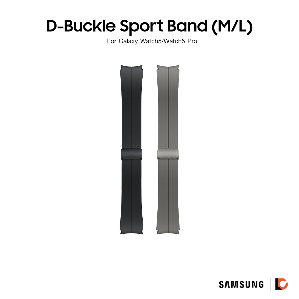 SAMSUNG Galaxy Watch5/Watch5 Pro D-Buckle Sport Band (M/L) | สายนาฬิกา แบบ D-buckle สำหรับ Galaxy Watch 5 Series