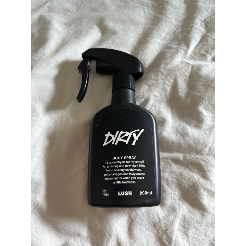 LUSH Dirty Body Spray มือสอง