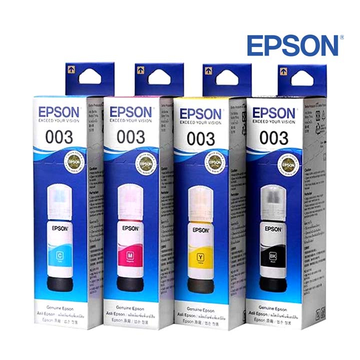 หมึกเติมแท้ Original Epson 003  [มีกล่อง] For Epson L1110/ L3110/ L3150/ L5190