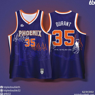 เสื้อบาส เสื้อกีฬาแฟชั่น #35 DURANT  2023 Jersey