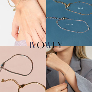 สร้อยข้อมือ ivowly-Bracelet (กรอกโค้ด:  HECVR ลด 45.-) สร้อยข้อมือ nickel-free