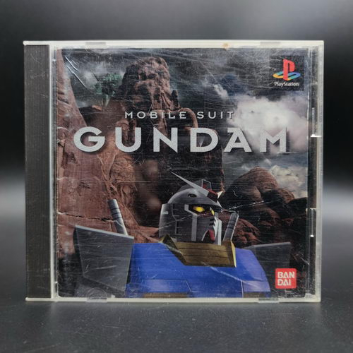 Mobile Suit GUNDAM แผ่นมีรอยบ้าง เล่นได้ PlayStation PS1