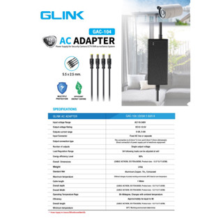 Adapter for CCTV 12V5A 1 out 4