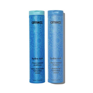 พร้อมส่ง ของแท้ Amika Hydro Rush Intenese Moisture Shampoo &amp; Conditioner Duo (2 x 275ml)