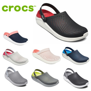 CROCS LITERIDE CLOG รองเท้าแตะ รองเท้าใส่สบาย สัมผัสความนุ่มสุดฟิน LiteRide