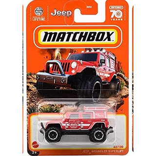 Matchbox 1/64 No.42 JEEP Wrangler Superlift