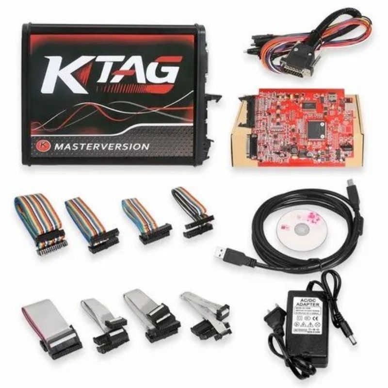 K-TAG KTAG เครื่องมือการเขียนโปรแกรม ECU KTAG Master ECU โพรบกดดูดไฟล์ DMAX U1