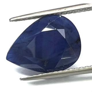 พลอยไพลิน พลอยเเท้. Natural Blue Sapphire.  7.47 การัต(cts) | 14.90X10.90mm | 600฿